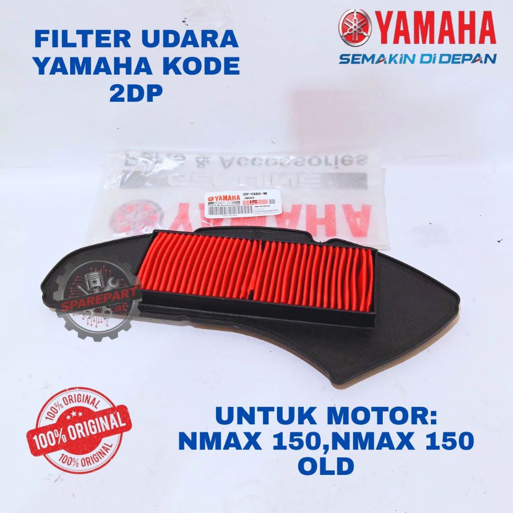 FILTER UDARA ORIGINAL YAMAHA KODE 2DP NMAX, FILTER UDARA NMAX 150, FILTER UDARA NMAX 150 OLD