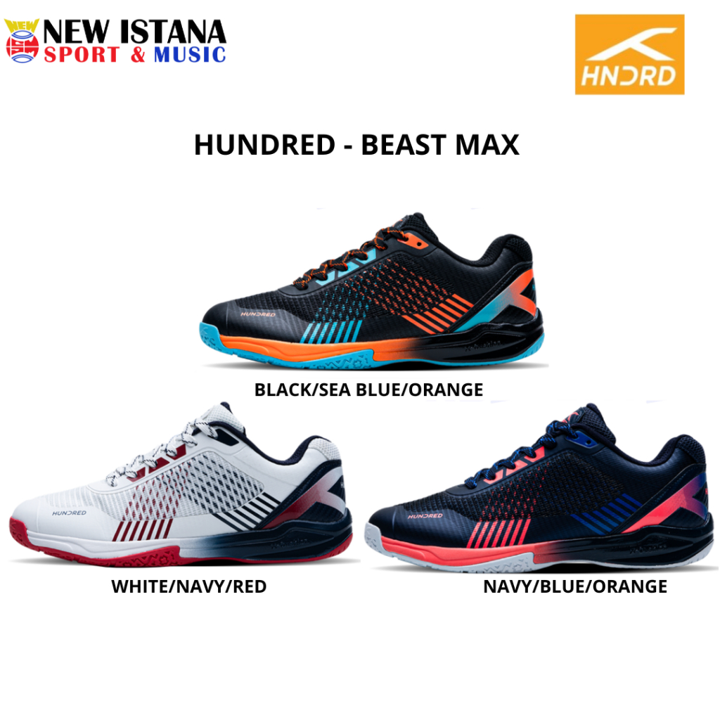 Sepatu Badminton Hundred Beast Max