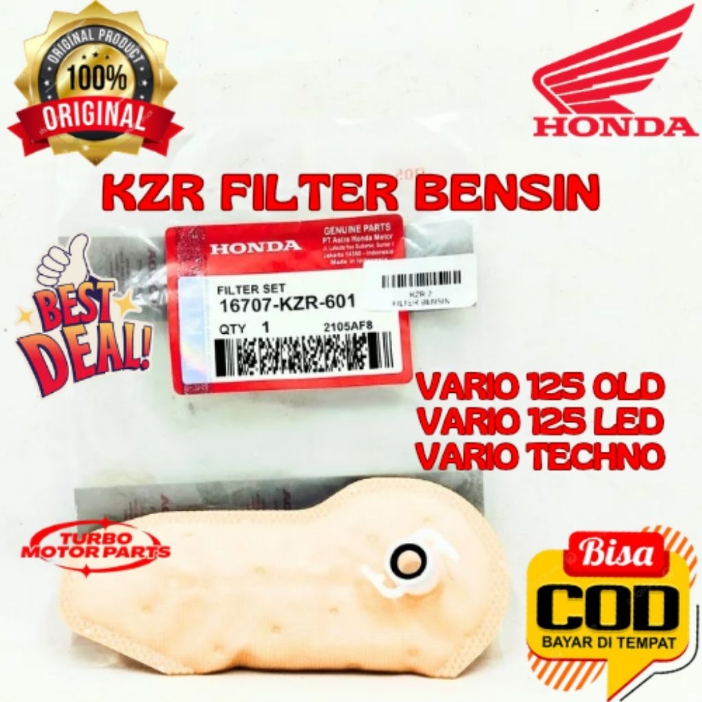 FILTER BENSIN ORIGINAL HONDA KODE KZR, FILTER BENSIN VARIO 125 OLD, FILTER BENSIN VARIO 125 LED, FIL