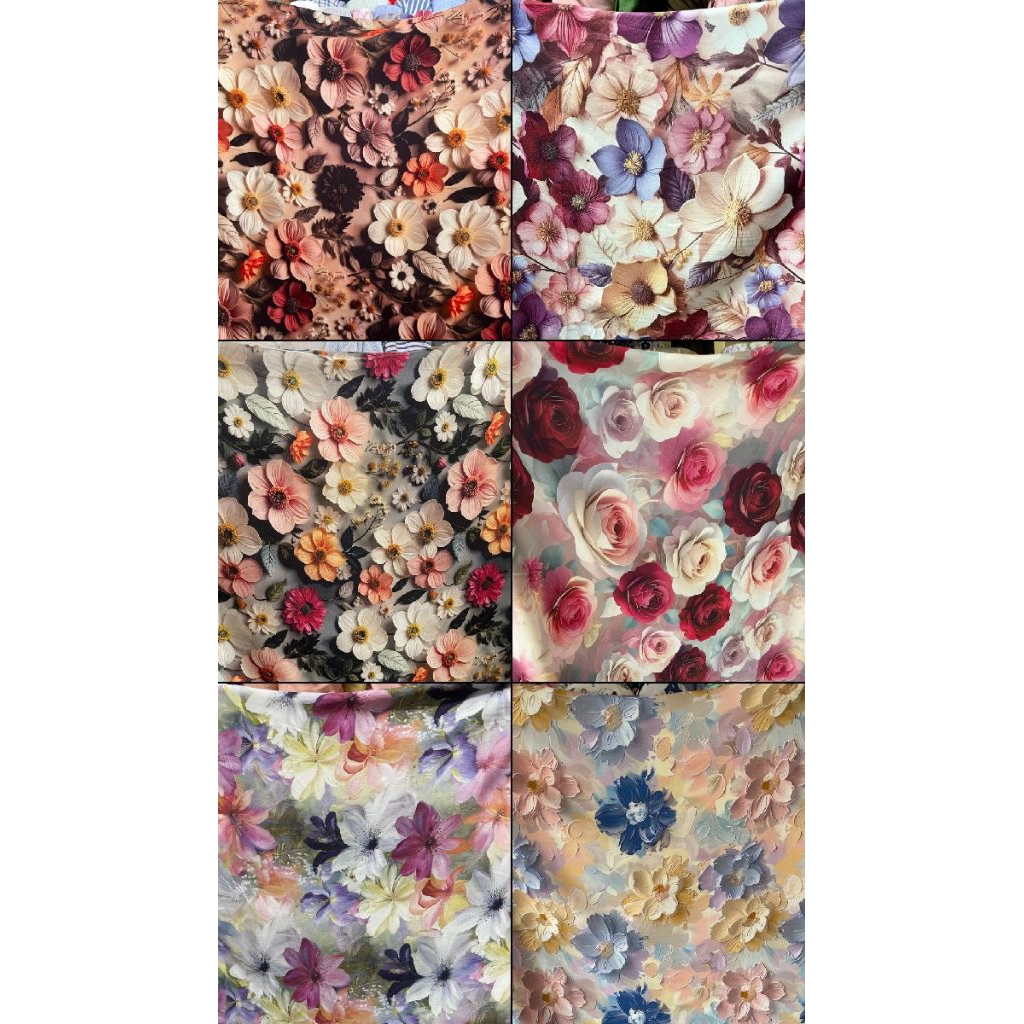 Kain Rayon Premium Motif Terbaru | Kain Rayon | Kain katun Rayon | Rayon Premium