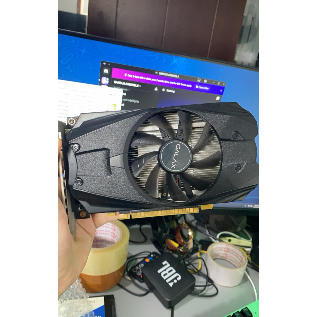 Gtx 1050ti Galax mulus like new