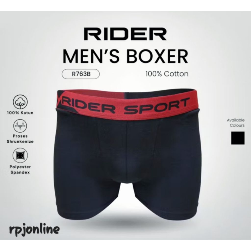BOXER RIDER MEN'S R763B SPORT KELAS PREMIUM