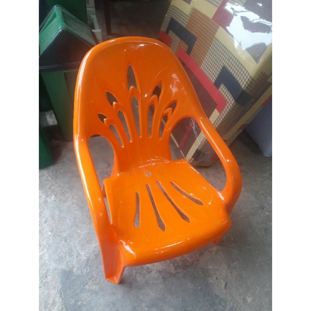 KURSI PLASTIK SANTAI MPW/KURSI BANGKU PENDEK REBAHAN ORENS/KURSI ANGKRINGAN
