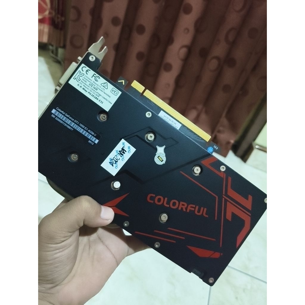 VGA GTX 1650 4gb Gddr6 Colorful Second Normal