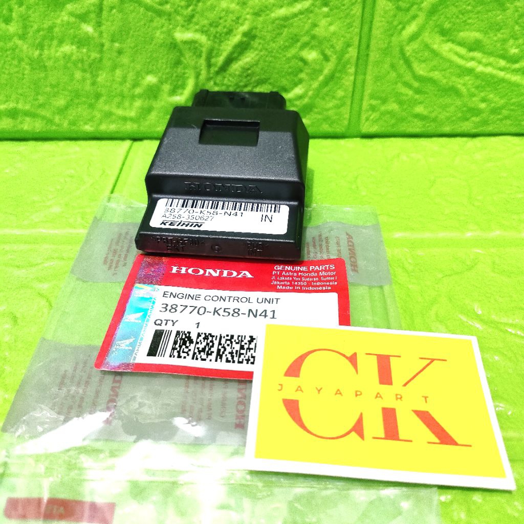 ECU ECM K58 UNTUK MOTOR HONDA REVO FI INJEKSI