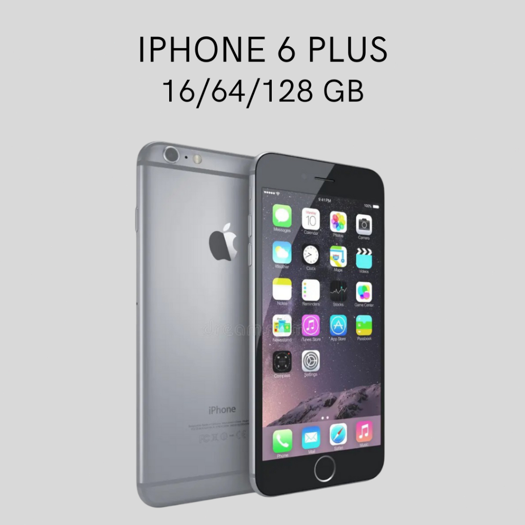 HP iPhone 6 Plus Second Original Unit | WiFi Only | Kamera & Layar Normal | Memori 16 GB / 64 GB /12