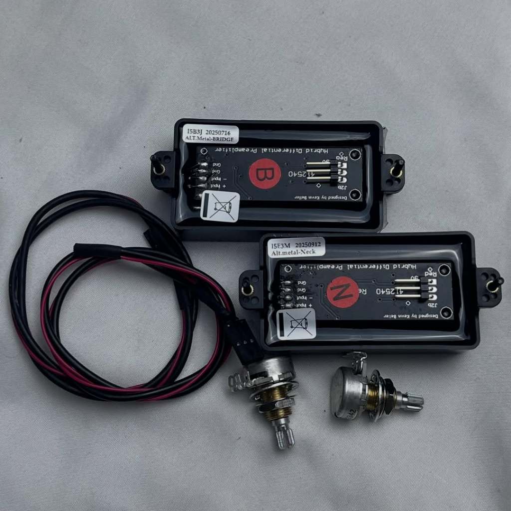 NOS Seymour Duncan ALT.METAL BLACKOUTS Active Humbucker Pickup Set n dimarzio ibanez lollar bare knu