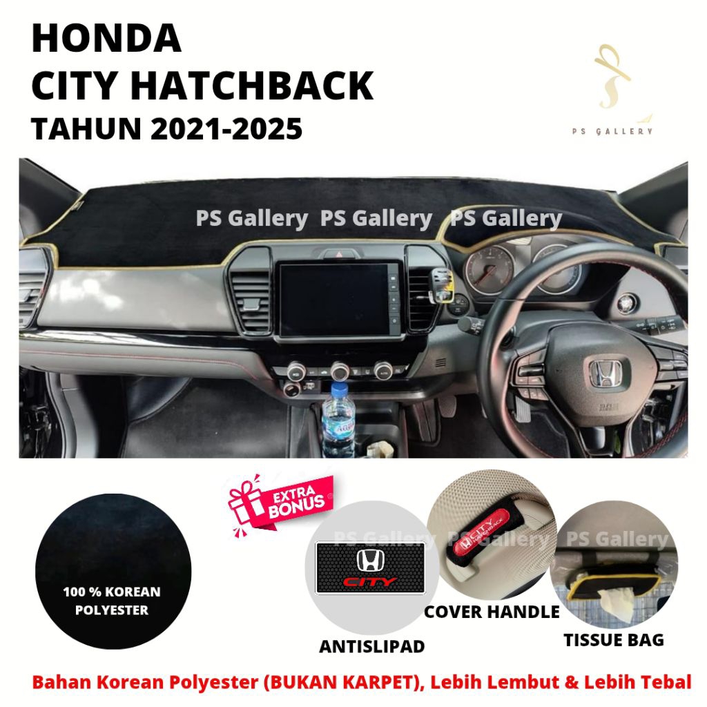 Alas Dasbor Mobil CITY HATCHBACK Aksesoris Cover Dashboard Premium