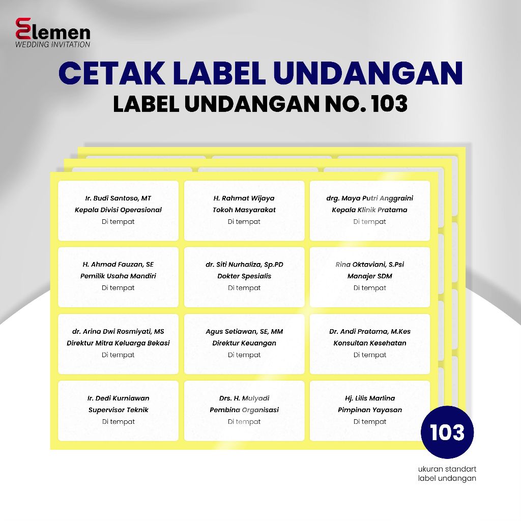 Ketik Nama Di Label Undangan / Label Nama Undangan Warna Premium, Jelas, Kekinian, Cepat, Aestetik