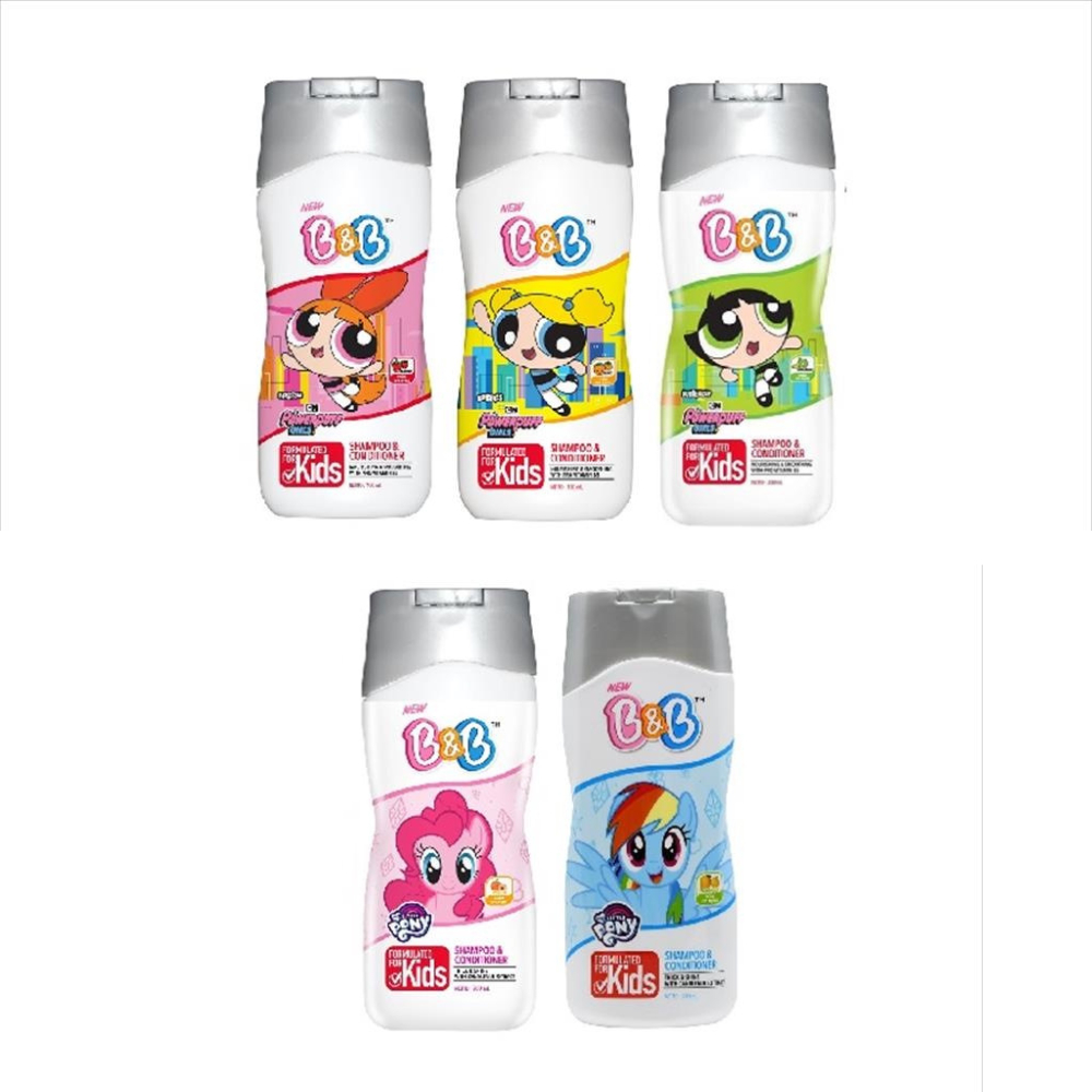b&b kids shampoo & conditioner