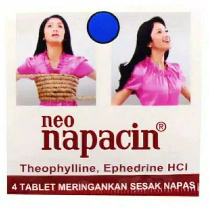NEO NAPACIN Strip 4 Tablet - Obat Asma