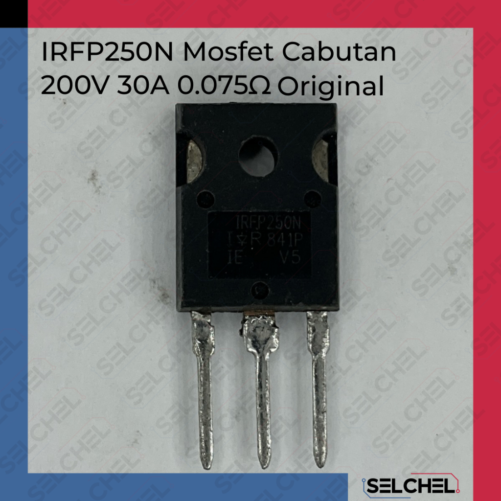 MOSFET IRFP250N Original Cabutan 200V 30A TO-247 N Channel Untuk Power Supply SMPS Inverter DC-DC da