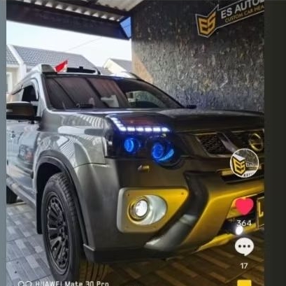 Headlamp custom Nissan XTrail T31