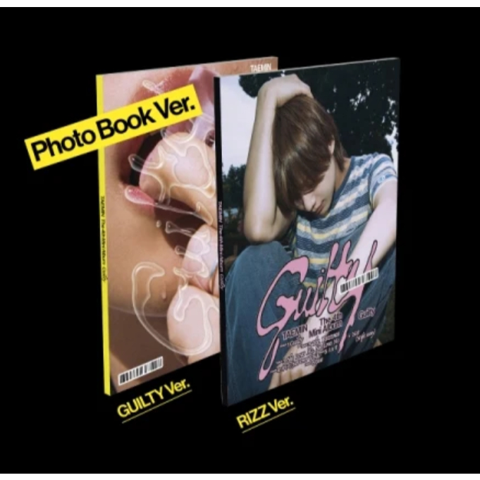 TAEMIN - Guilty 4th Mini Album PHOTOBOOK Guilty/Rizz Ver. - SHINee Unsealed