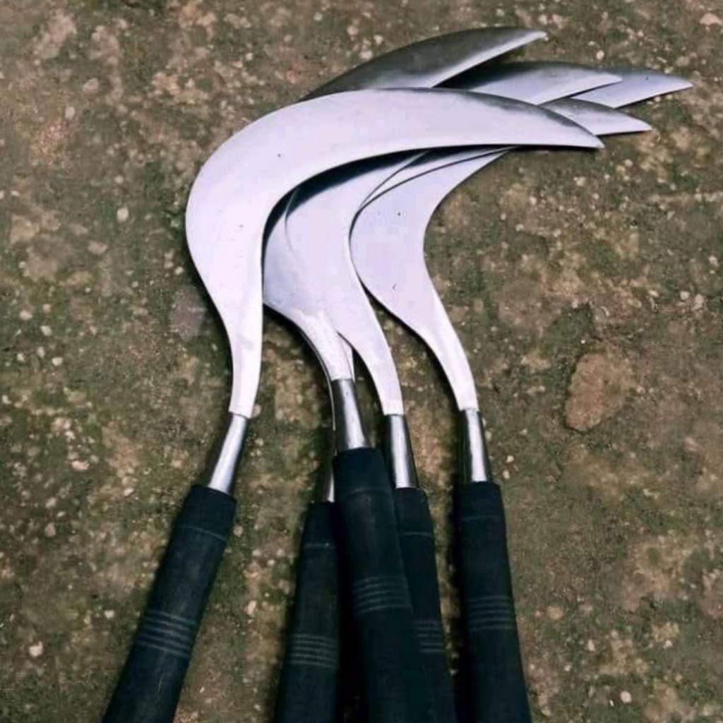 1pcs alat pertanian pemangkas sabit rumput original cap bintang lima asli madura sepuhan tua kualita