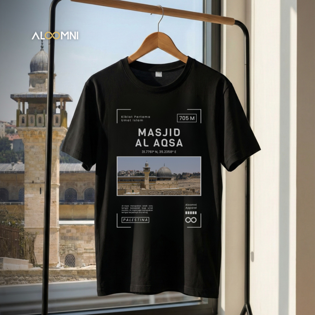 Aloomni Kaos Masjid Al Aqsa