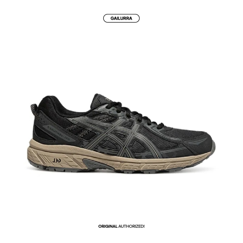 Asics Gel-Venture 6 Black Grey Tan Original