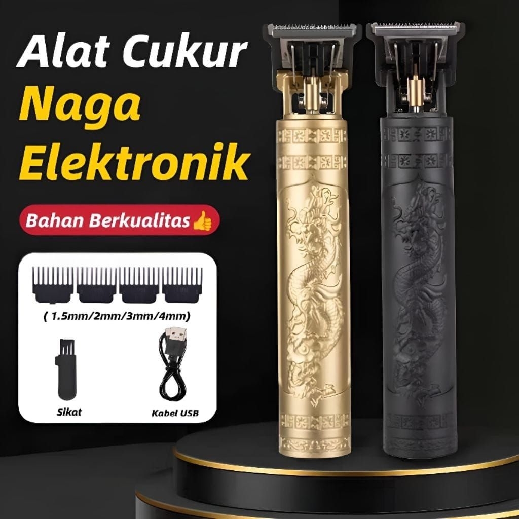 Alat Cukur Kumis Jenggot/HairClipper Vintage T9 Cukuran Kumis Pencukur Rambut Kumis Jenggot. •Mrlion