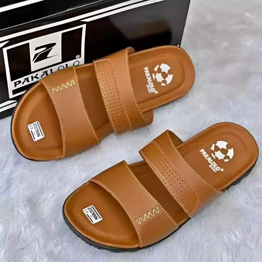 PROMO Sandal Kulit Pria Pakalolo Sandal Slop Pria Dewasa Sandal Slide Pria Pakalolo