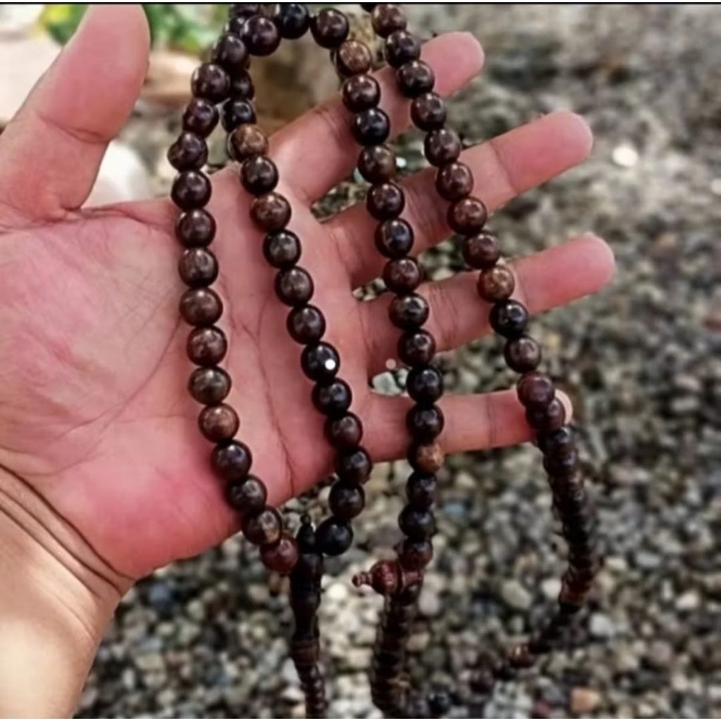 tasbih kayu gaharu super grade A+ 10mm tasbih kayu gaharu asli tasbih kayu gaharu wangi