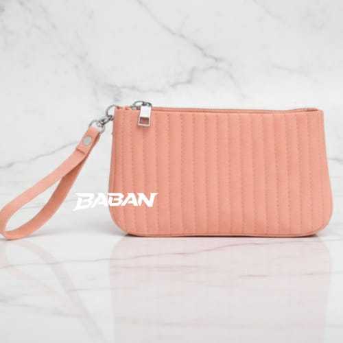 BABAN STORE OFFICIAL - EVE DOMPET WANIT Dompet Panjang Cewek Bordir Lurus Muat HP
