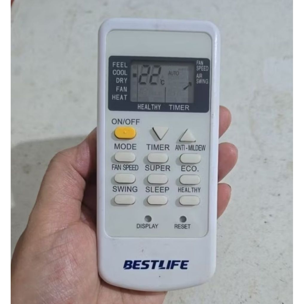 REMOT AC BESTLIFE ORIGINAL