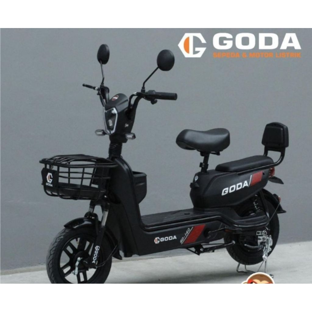 Sepeda listrik Goda 140D 500 Watt lampu LED Bergaransi