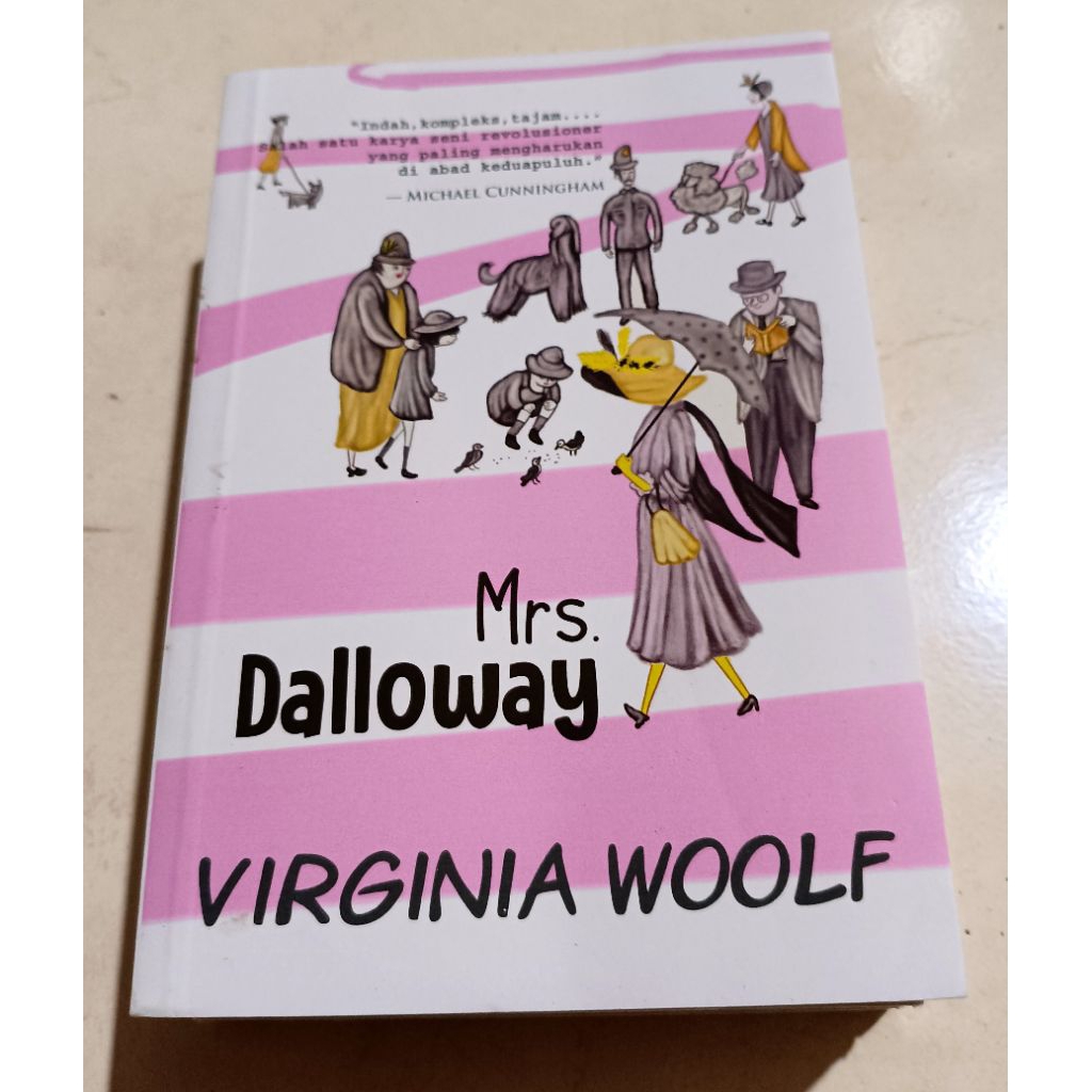( OBRAL ) NOVEL SEJARAH SASTRA // FILSAFAT // MRS DALLOWAY //