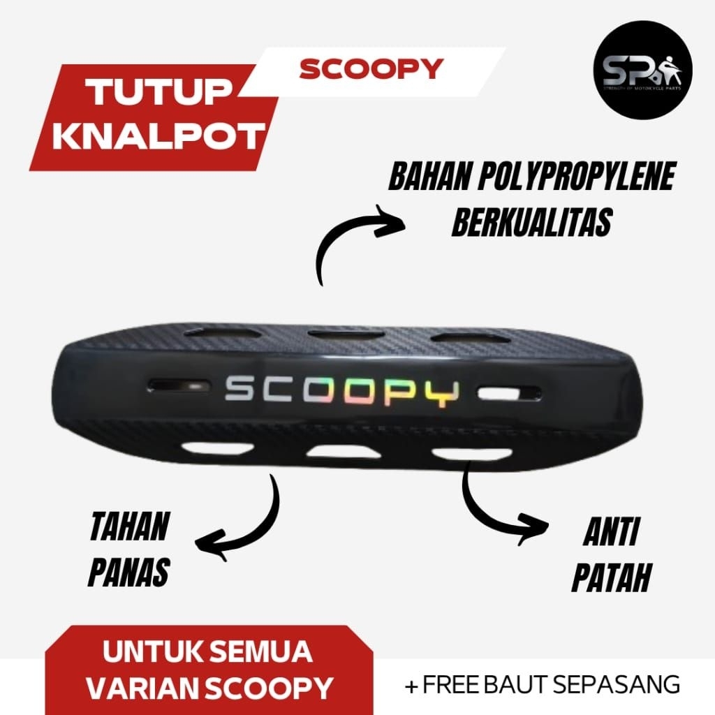 COVER KNALPOT SCOOPY GRATIS BAUT