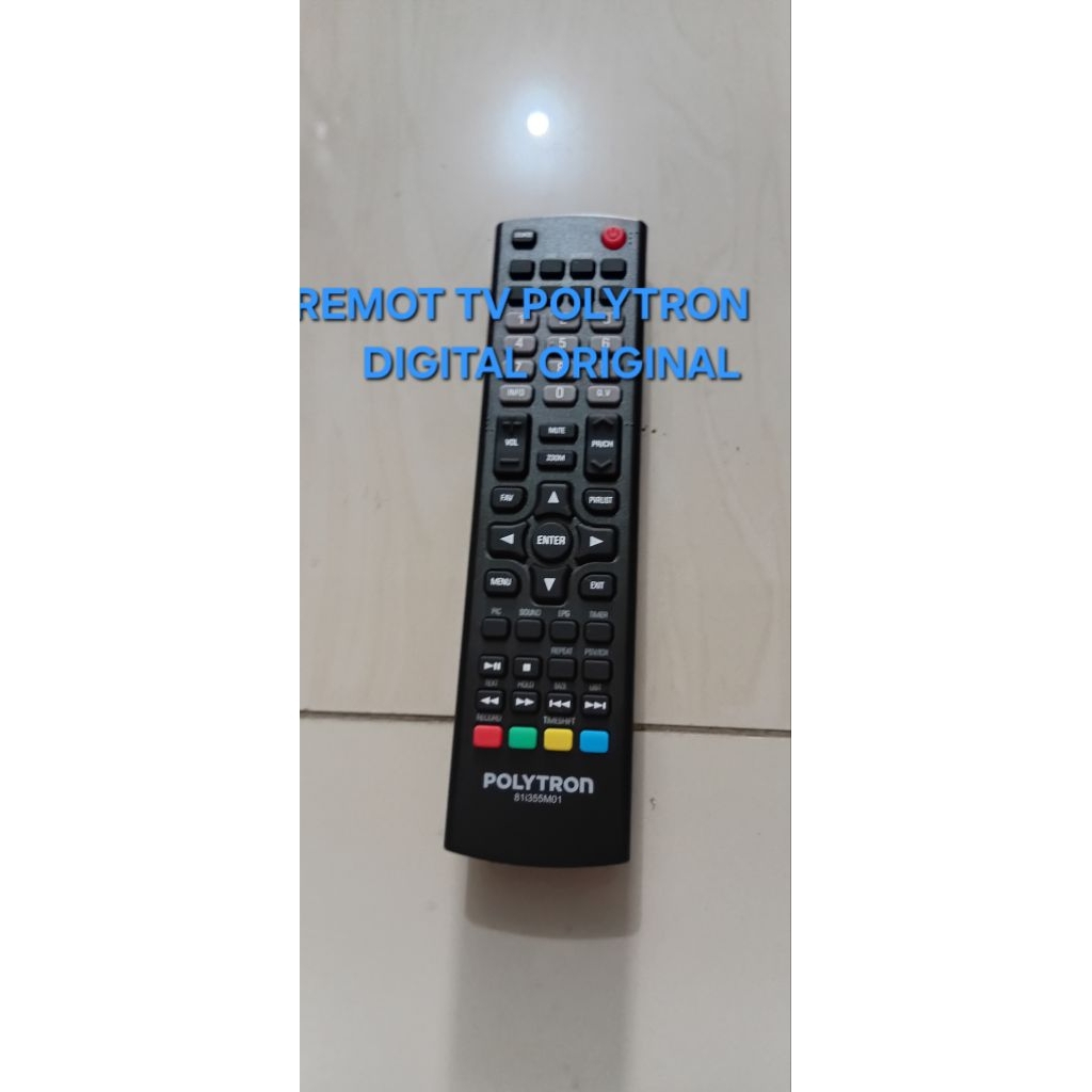 REMOT REMOT TV DIGITAL TV POLYTRON ORIGINAL