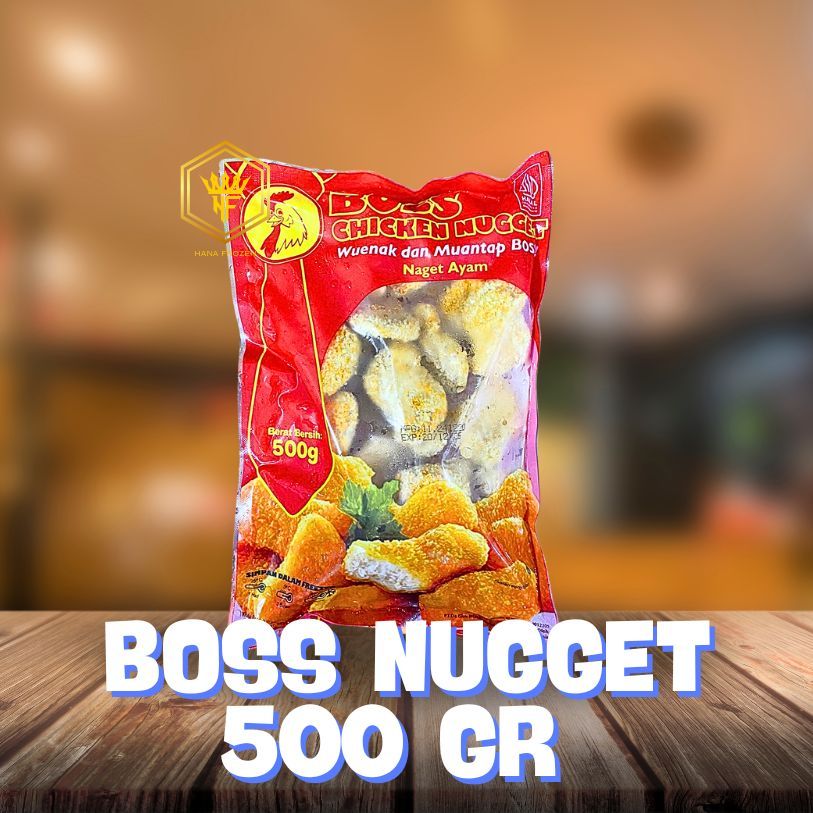 BOSS CHICKEN NUGGET 500 GR / NUGGET AYAM 500 GR