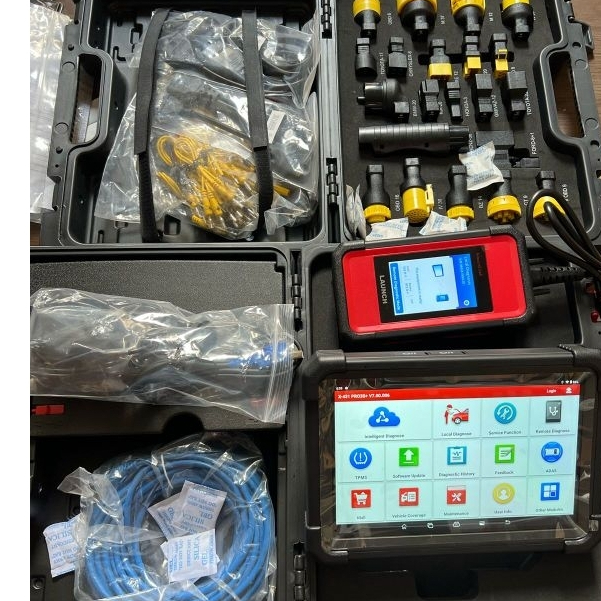 LAUNCH X431 PRO3S + HD SCANNER MOBIL DAN ALAT BERAT