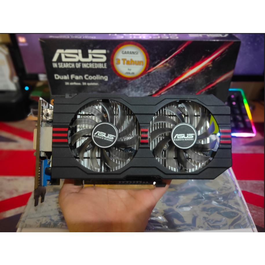 Vga Card Asus Gtx 750 Ti 2gb Ddr5 128 Bit