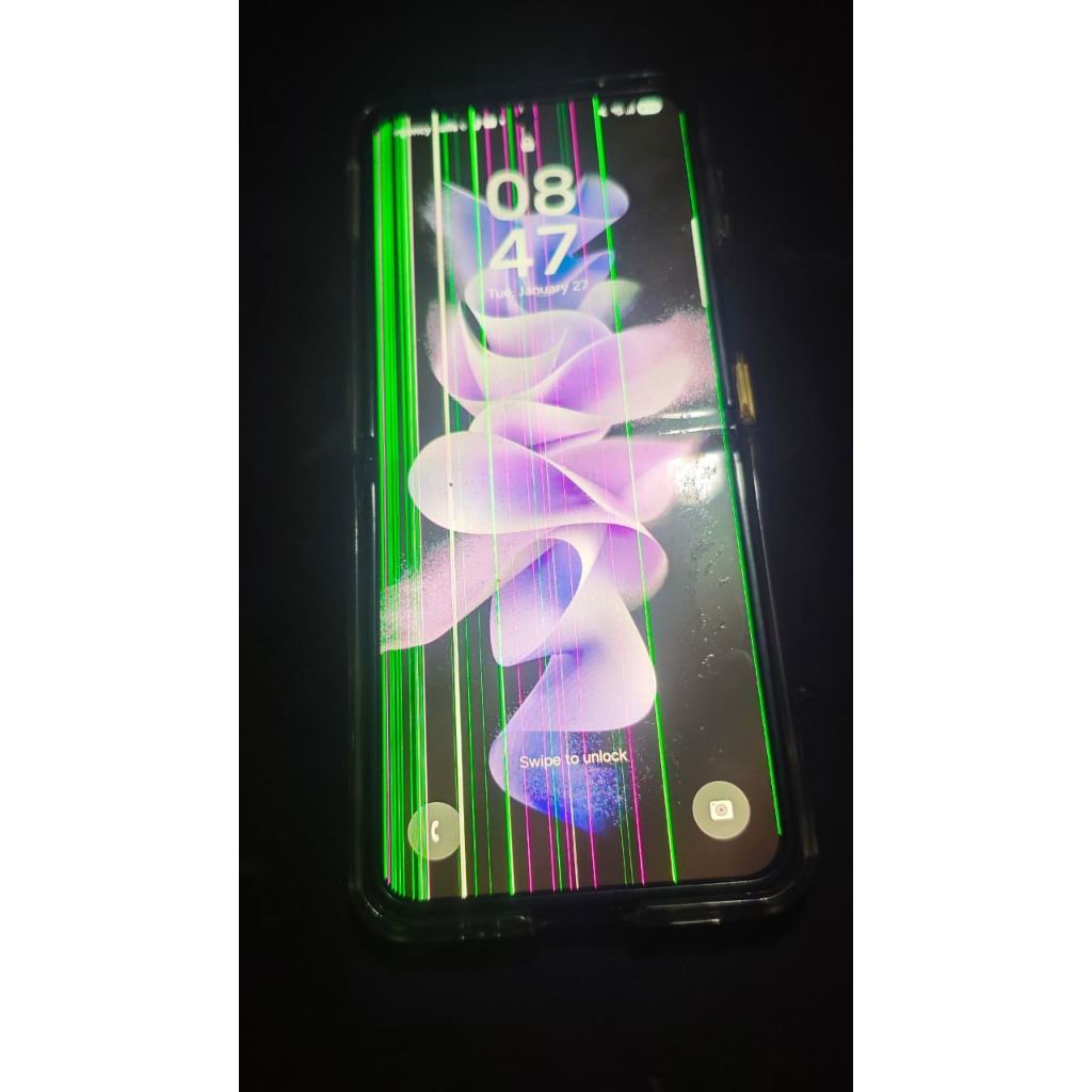 Samsung Z Flip 3 5G 256GB RAM 8GB Minus Layar
