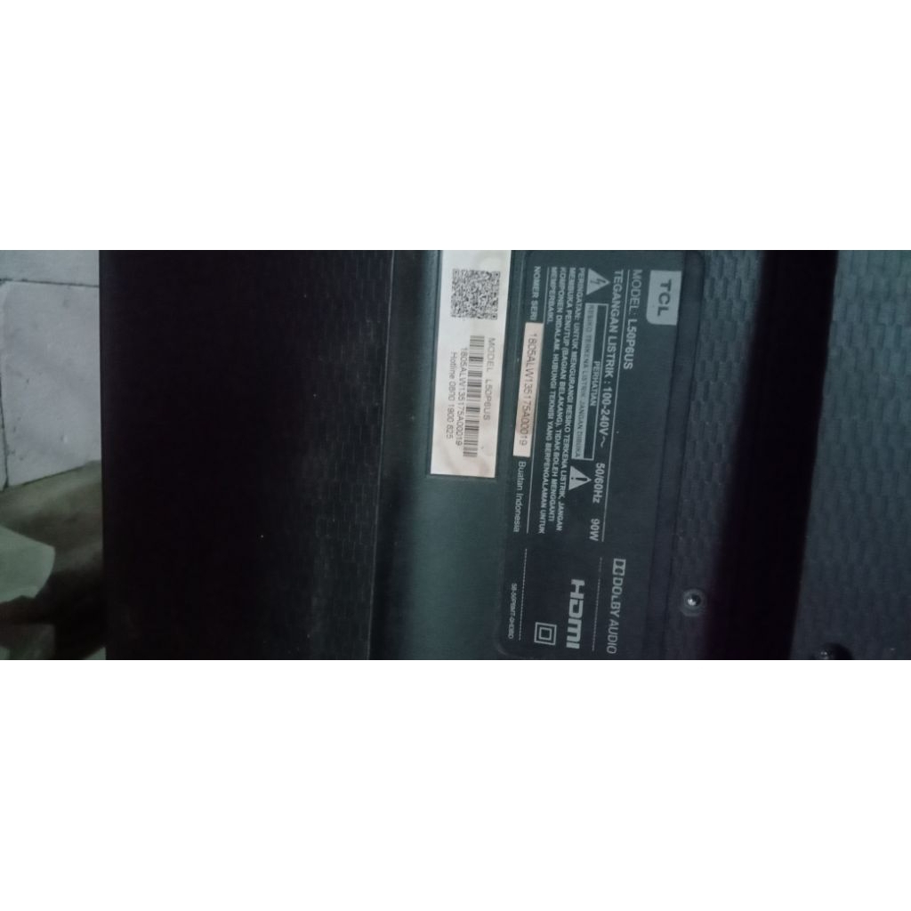 mainboard copotan tv android TCL 50inch