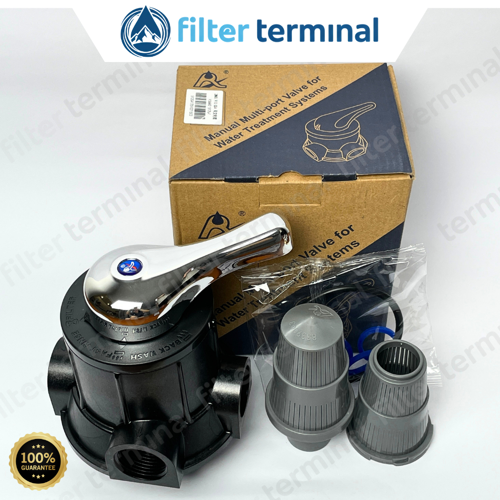 Kepala Tabung FRP 3 Way / Kepala Manual 3 Arah Tabung FRP / Kepala Engkol Tabung FRP