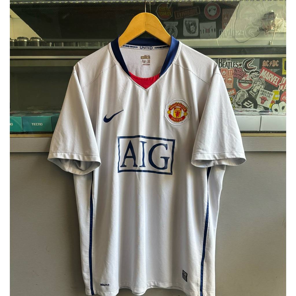 Jersey bola Manchester united away 2008