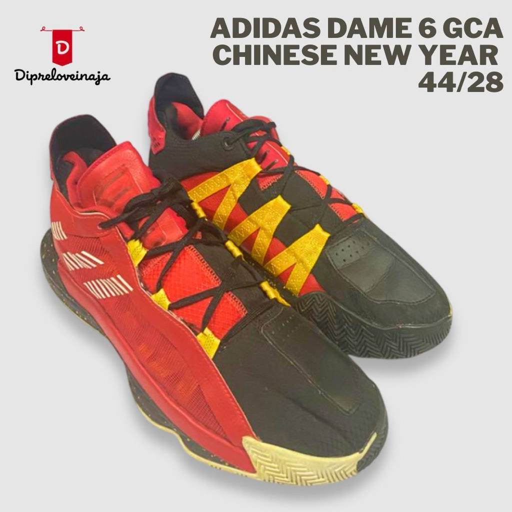 ADIDAS DAME 6 GCA CHINESE NEW YEAR PRELOVED DPLW0354