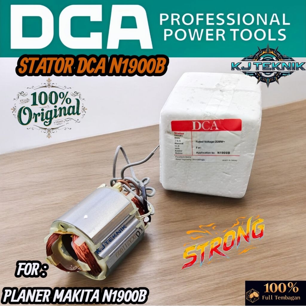 DCA Stator Mesin Planer Ketam Sugu Serut Makita N1900B/Stator Gulungan Mesin Serut Makita