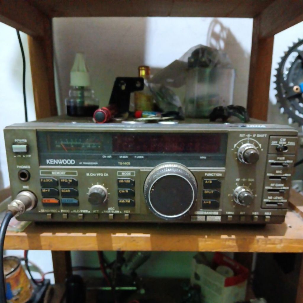 KASBAH ELEKTRONIKA - RADIO ALL BAND KENWOOD TS-140S SSB LSB USB AM FM