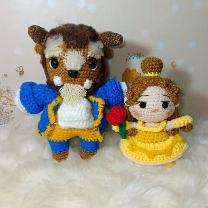 disney doll crochet | amigurumi disney | boneka disney princess | beauty and the beast | frozen | ol