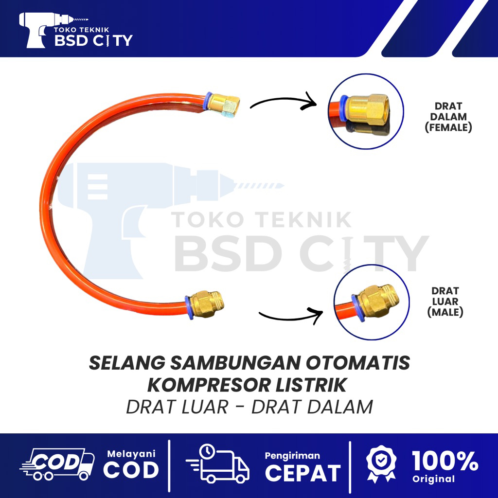SELANG OTOMATIS KOMPRESOR LISTRIK - (D+L)