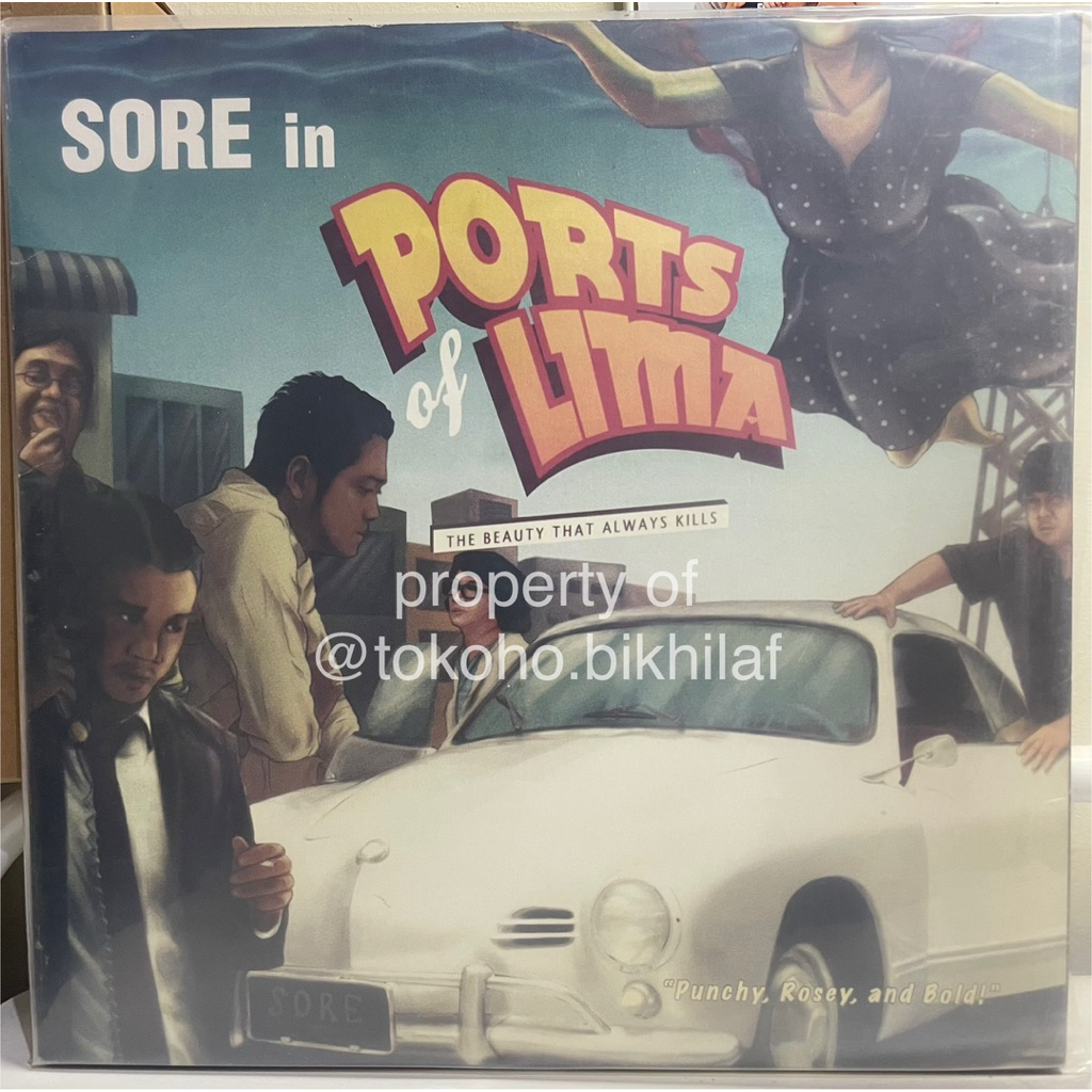 VINYL/LP/PIRINGAN HITAM SORE - PORTS OF LIMA