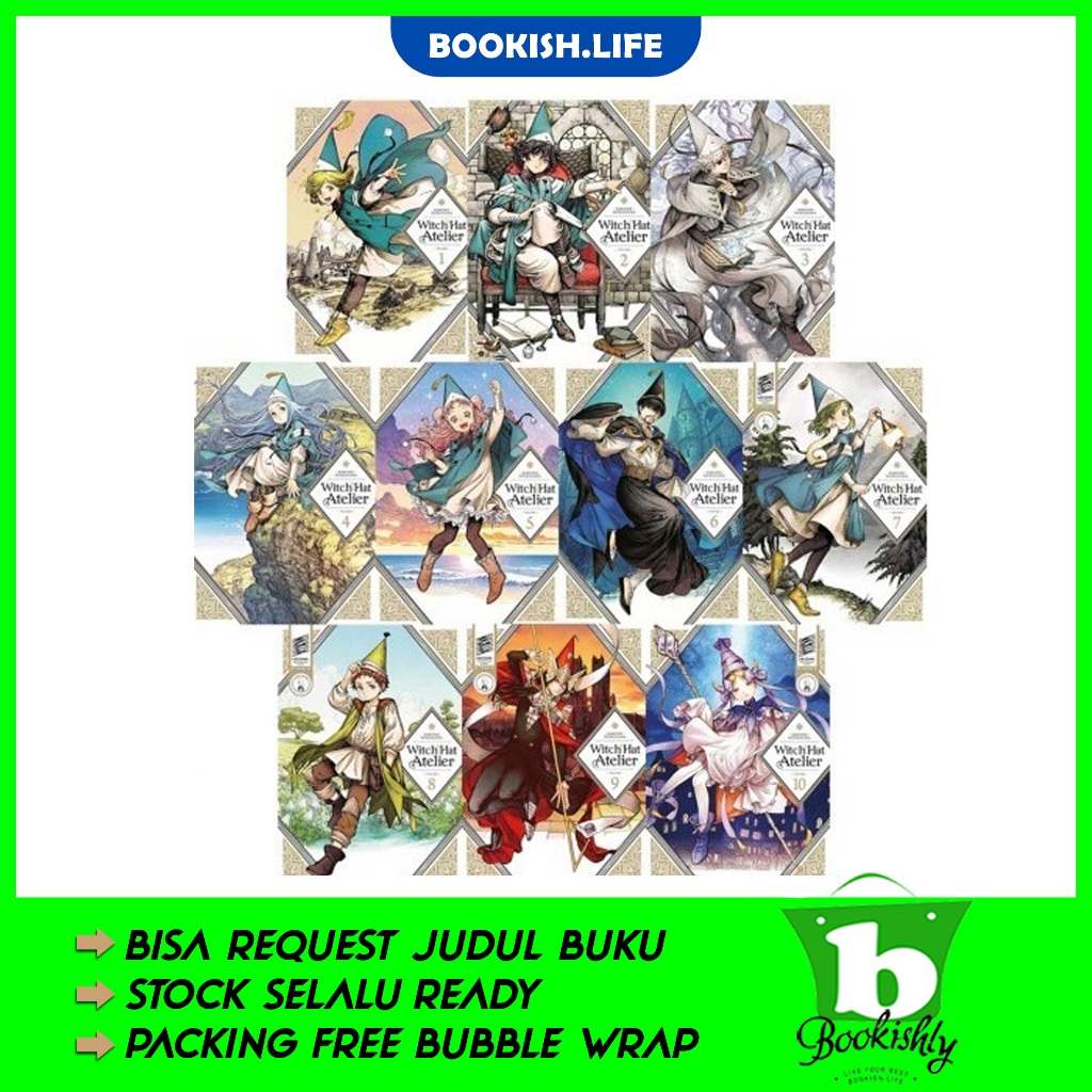 Witch Hat Atelier, 13 Book Series (English)