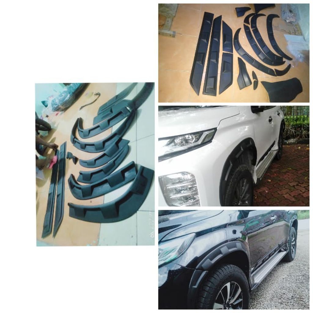 over Fender Pajero sport