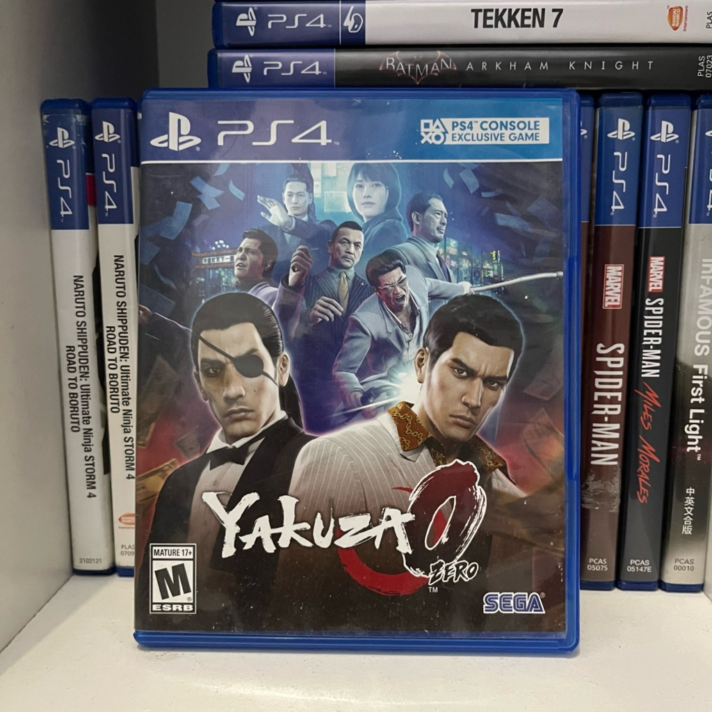 yakuza 0 ps4 disc playstation4 kaset ps bd yakuza0
