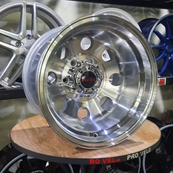 Velg Mobil Offroad Ring 15 Lebar 10 PCD 6×139.7 Racing Offroad Wheel BRAVE A519X