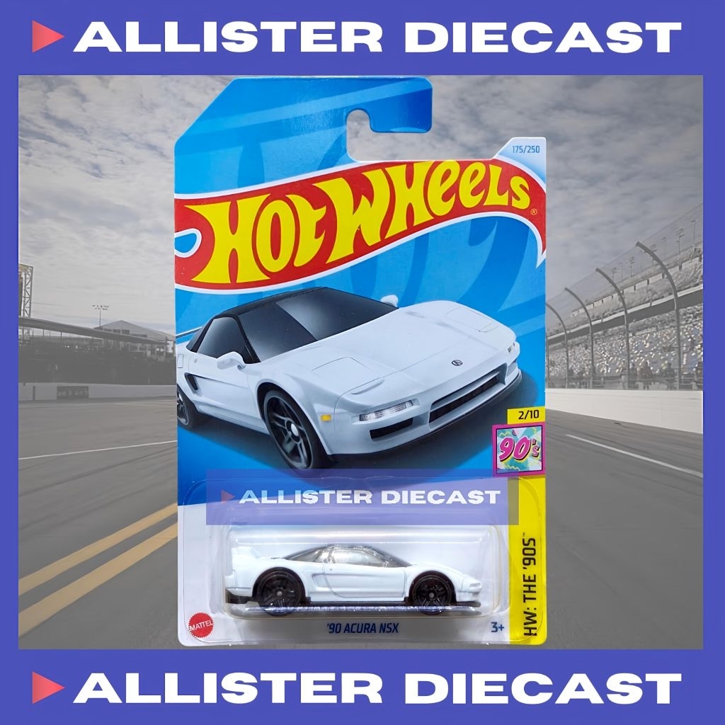 Hot Wheels 90 Acura NSX Putih Hotwheels 90 Acura NSX White HW The 90S Hot Wheels Acura NSX Putih JDM