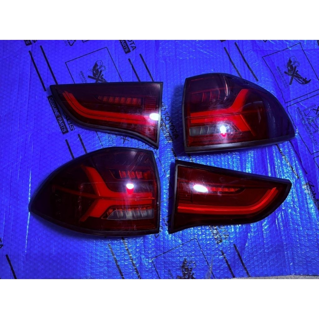 stoplamp lampu belakang mitsubishi pajero 2010 variasi