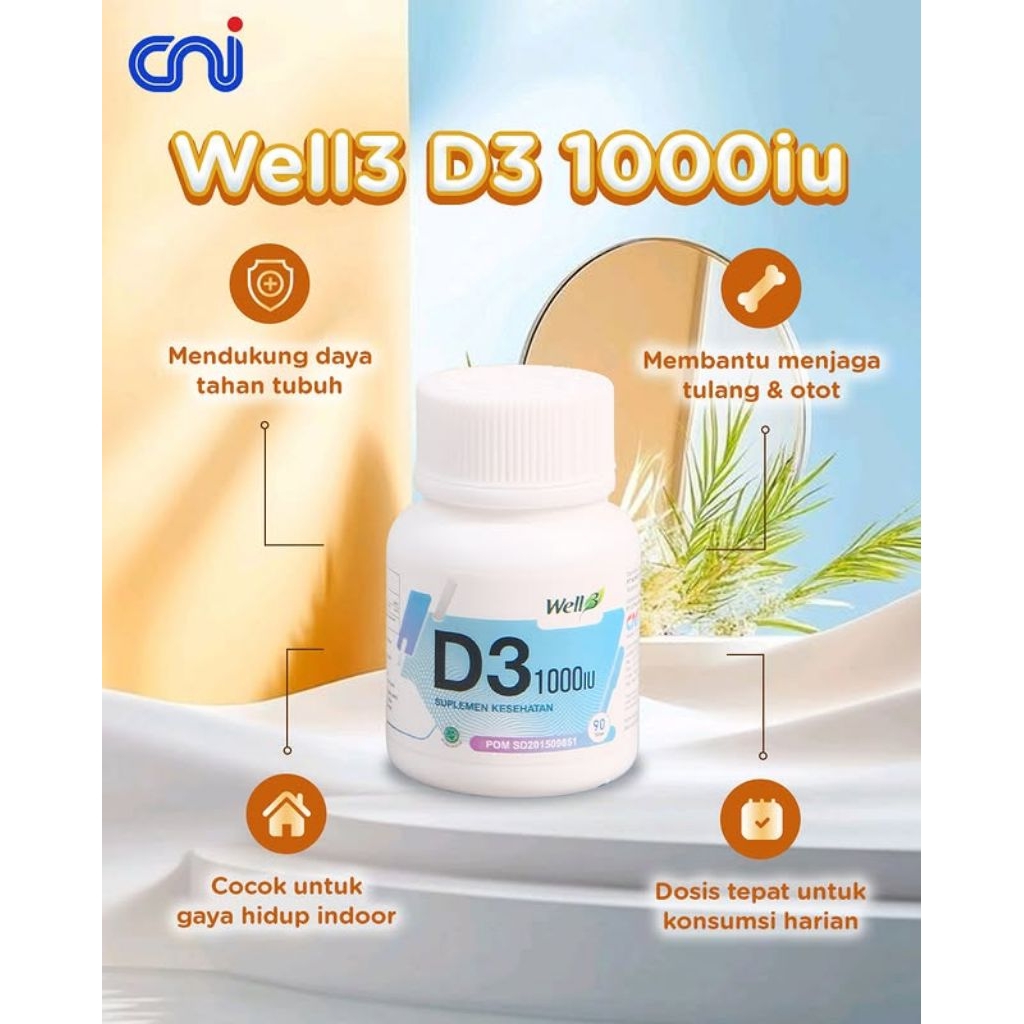 vitamin untuk kesehatan tulang D3